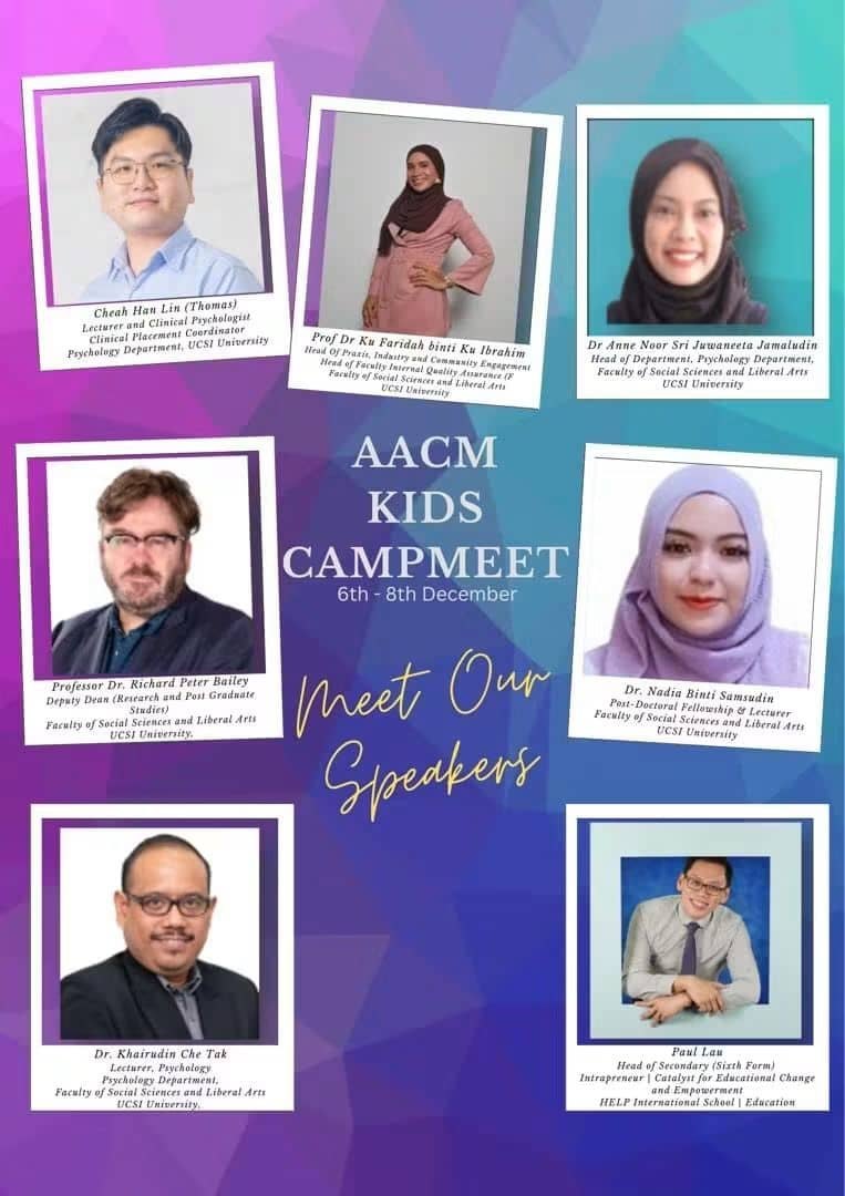 KidsMeet 2.0 — Meet Our Speakers • UCSI & HELP University